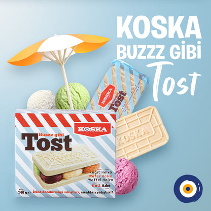 Koska Toast Wafer Halva 140g