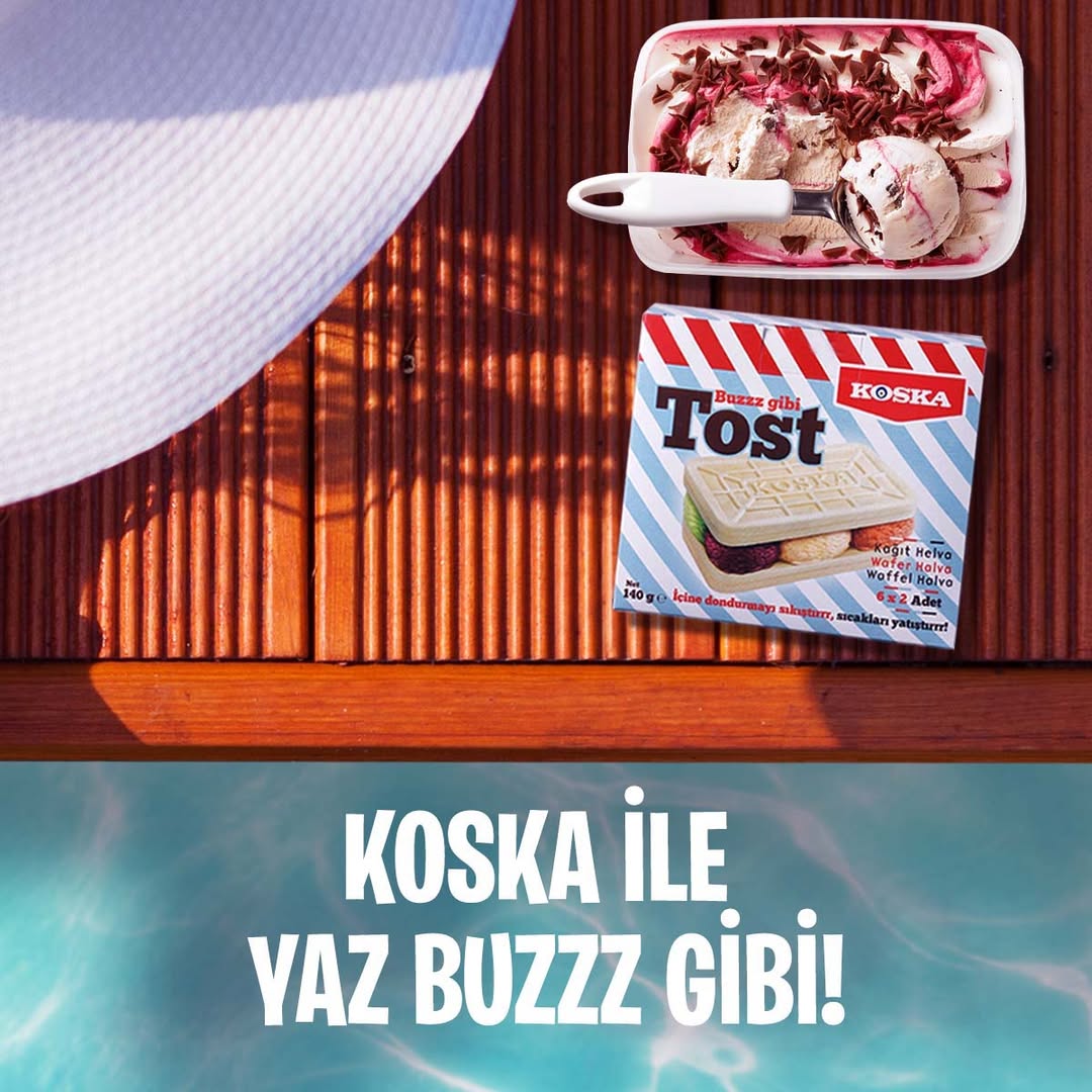 Koska Toast Wafer Halva 140g