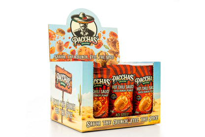 Pacchas Coated Crunchy Peanuts (40g) - Hot Chili Sauce