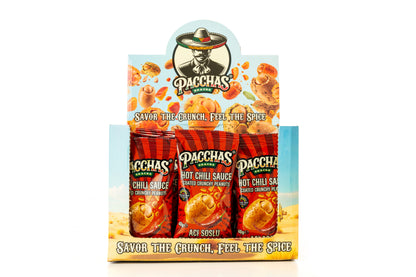 Pacchas Coated Crunchy Peanuts (40g) - Hot Chili Sauce