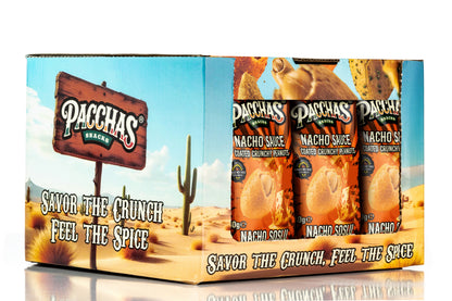 Pacchas Coated Crunchy Peanuts (40g) - Nacho Sauce