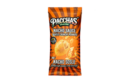 Pacchas Coated Crunchy Peanuts (40g) - Nacho Sauce