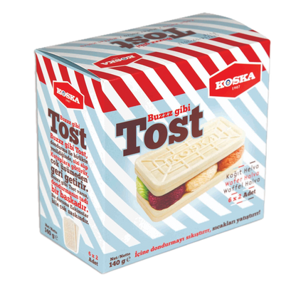 Koska Toast Wafer Halva 140g