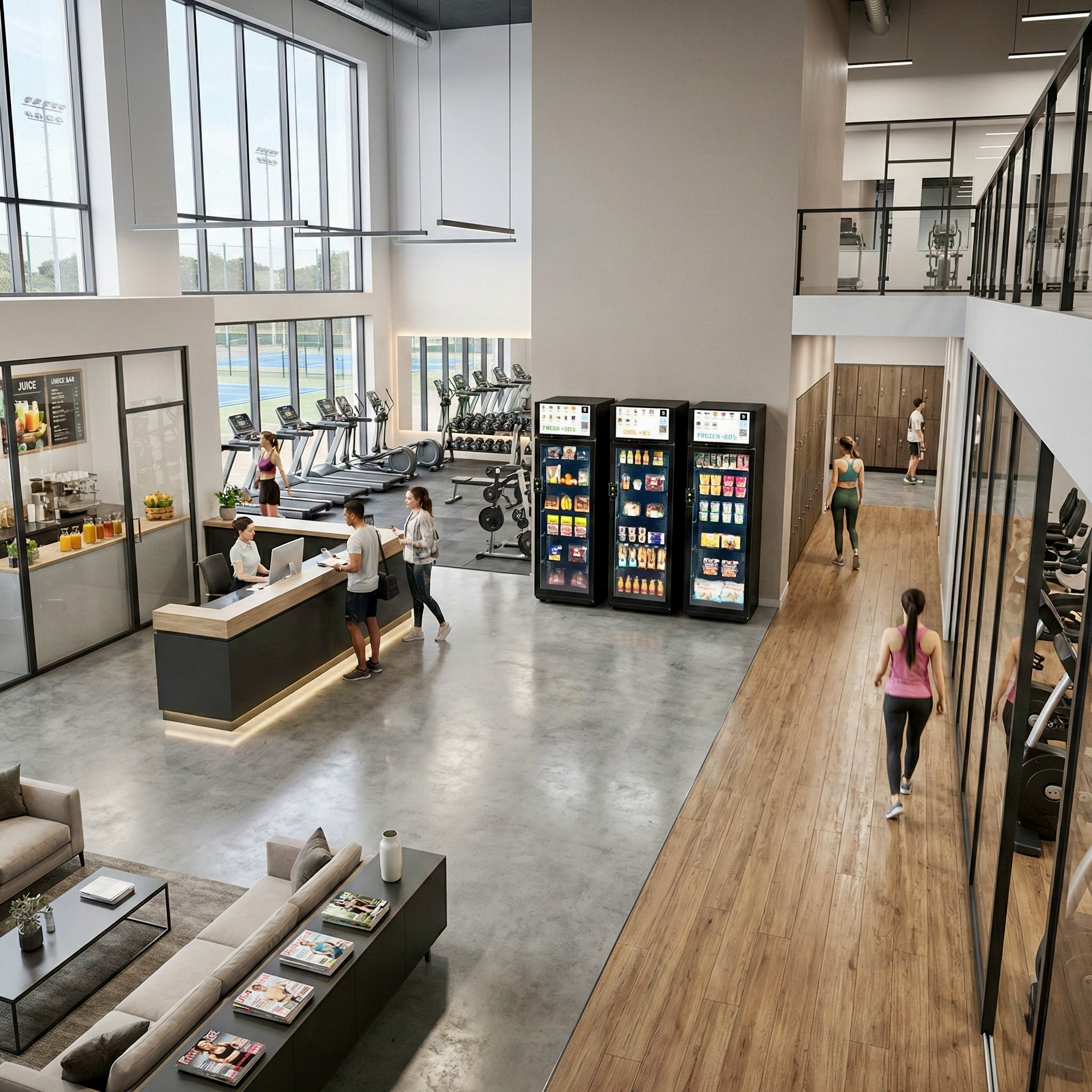FreshStation for gyms